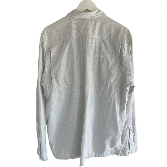 The North Face Mens Button Up Shirt Size Large Vented Multi Pocket - Picture 4 of 6